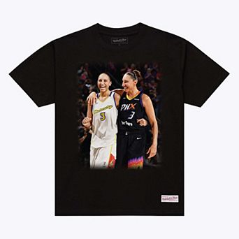 Unisex Mitchell & Ness Diana Taurasi Black Phoenix Mercury Dee & Dee T-Shirt