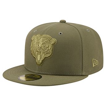 Men's New Era Olive Chicago Bears Color Pack 59FIFTY Fitted Hat