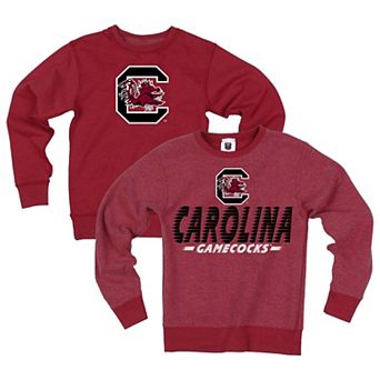 Youth Wes & Willy Garnet South Carolina Gamecocks Reversible Sweatshirt