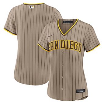 Women's Nike Sand San Diego Padres Alternate Replica Jersey