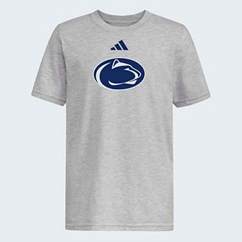 Youth adidas Gray Penn State Nittany Lions Primary Logo Fresh T-Shirt