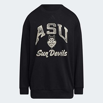 Women's adidas Black Arizona State Sun Devils Soft Lux Sweatshirt