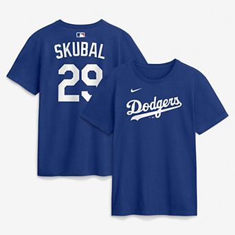 Men's Nike Tarik Skubal Royal Los Angeles Dodgers Name & Number T-Shirt