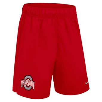Youth Nike Scarlet Ohio State Buckeyes Challenger Dri-FIT Shorts