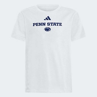 Youth adidas White Penn State Nittany Lions Wordmark Fresh T-Shirt