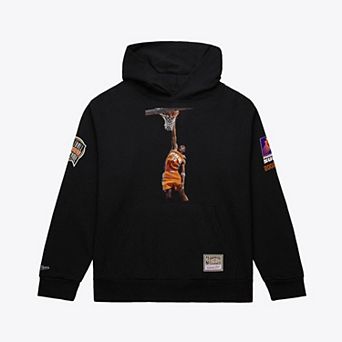 Unisex Mitchell & Ness Amar'e Stoudemire Black Phoenix Suns Basketball Hall of Fame Player Hoodie