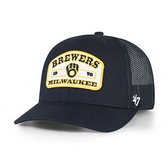 Men's '47 Navy Milwaukee Brewers Roadway Trucker Adjustable Hat