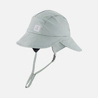 Baby Unisex Wide-Brim Rain Hat with Ear and Neck Flaps