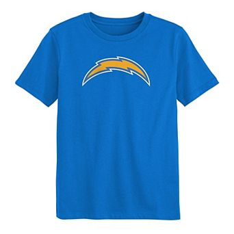 Preschool Outerstuff Powder Blue Los Angeles Chargers Primary Logo T-Shirt