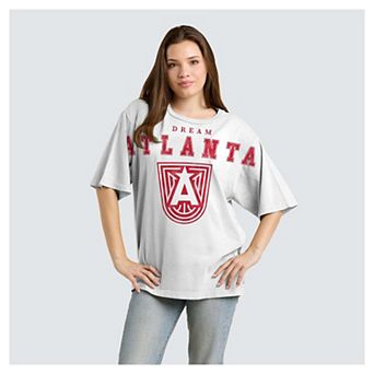 Women's Fanatics White Atlanta Dream Spirit Relaxed Jersey T-Shirt
