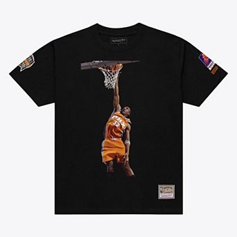 Unisex Mitchell & Ness Amar'e Stoudemire Black Phoenix Suns Basketball Hall of Fame Player T-Shirt