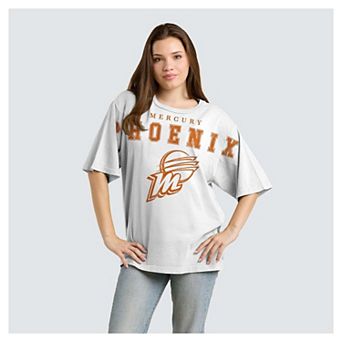 Women's Fanatics White Phoenix Mercury Spirit Relaxed Jersey T-Shirt