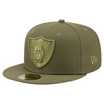 Men's New Era Olive Las Vegas Raiders Color Pack 59FIFTY Fitted Hat