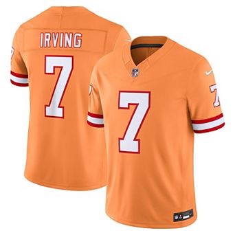 Men's Nike Bucky Irving Creamsicle Tampa Bay Buccaneers Alternate Vapor F.U.S.E. Stitched Limited Jersey