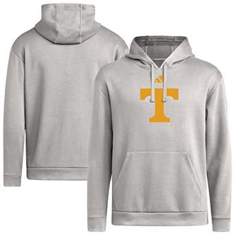 Men's adidas Gray Tennessee Volunteers Primary Logo Hoodie