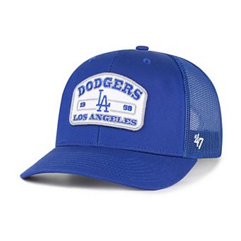 Men's '47 Royal Los Angeles Dodgers Roadway Trucker Adjustable Hat