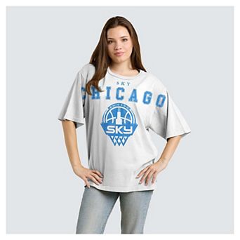 Women's Fanatics White Chicago Sky Spirit Relaxed Jersey T-Shirt