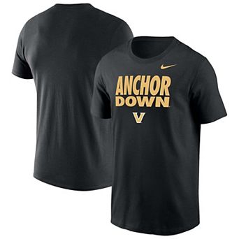 Men's Nike Black Vanderbilt Commodores Practice T-Shirt