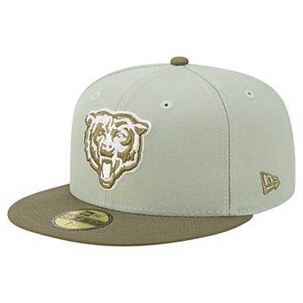 Men's New Era Light Green/Olive Chicago Bears Color Pack 59FIFTY Fitted Hat