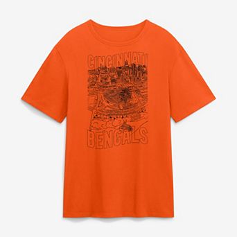 Men's Fanatics Orange Cincinnati Bengals 2026 Open In Orange T-Shirt