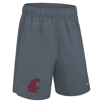 Youth Nike Gray Washington State Cougars Challenger Dri-FIT Shorts