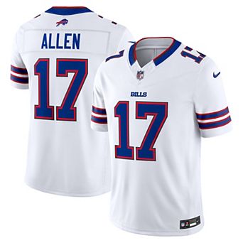 Men's Nike Josh Allen White Buffalo Bills Vapor F.U.S.E. Stitched Limited Jersey