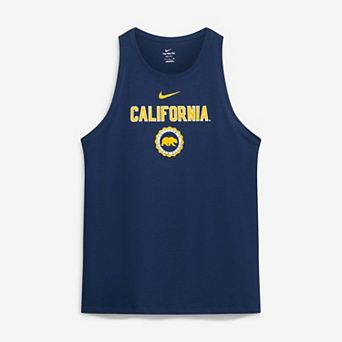 Women's Nike Navy Cal Bears Dri-FIT Tomboy Tank Top
