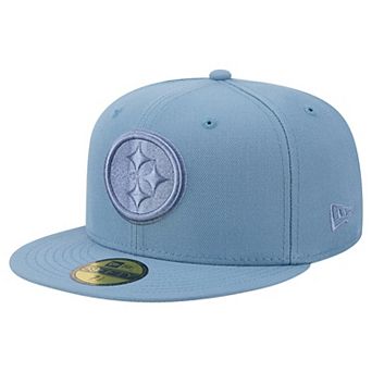 Men's New Era Blue Pittsburgh Steelers Color Pack 59FIFTY Fitted Hat