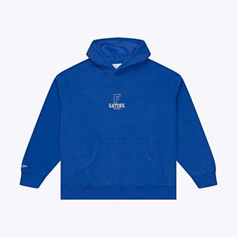 Men's Mitchell & Ness Royal Florida Gators Core Icon Fleece Hoodie
