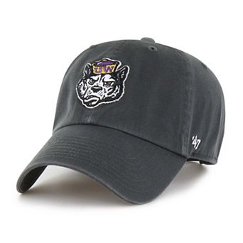 Men's '47 Charcoal Washington Huskies Vault Clean Up Adjustable Hat