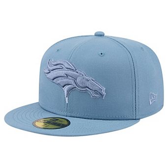 Men's New Era Blue Denver Broncos Color Pack 59FIFTY Fitted Hat