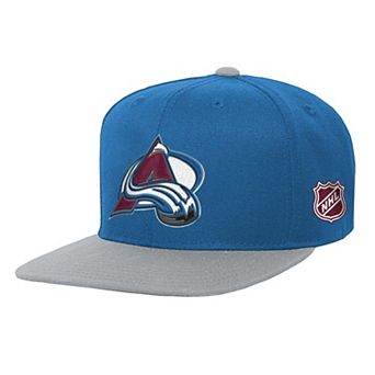 Youth Mitchell & Ness Blue/Silver Colorado Avalanche Legendary Snapback Hat