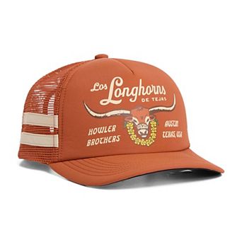 Unisex Howler Brothers Texas Orange Texas Longhorns Bevo Foam Adjustable Trucker Hat