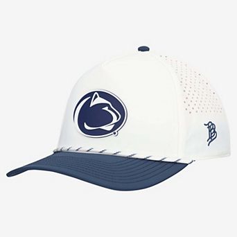 Men's Branded Bills White/Navy Penn State Nittany Lions Classic Adjustable Rope Hat