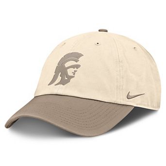 Men's Nike Natural/Khaki USC Trojans Two-Tone Club Adjustable Hat