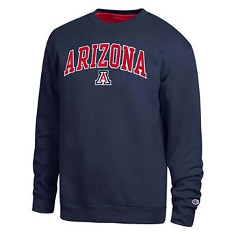 Men's Champion Navy Arizona Wildcats Arch Sweatshirt
