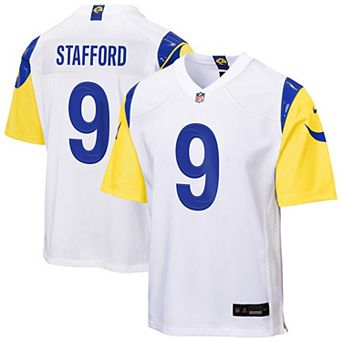 Youth Nike Matthew Stafford White Los Angeles Rams Game Jersey