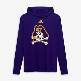 Men's adidas Purple ECU Pirates Hoodie