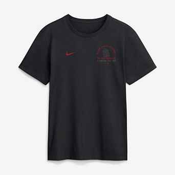 Men's Nike Black St. Louis Cardinals Split Logo T-Shirt