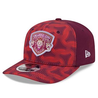 Men's New Era Red Orlando City SC 2026 Third Jersey Hook 9SEVENTY Adjustable Hat