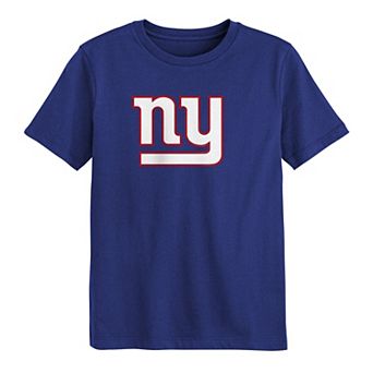 Preschool Outerstuff Royal New York Giants Primary Logo T-Shirt