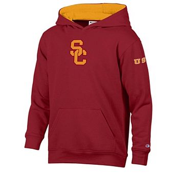Youth Champion Cardinal/Gold USC Trojans Volume Fleece Hoodie
