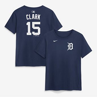Women's Nike Max Clark Navy Detroit Tigers Name & Number T-Shirt