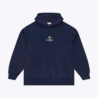 Men's Mitchell & Ness Navy Florida Panthers Core Essentials Hoodie