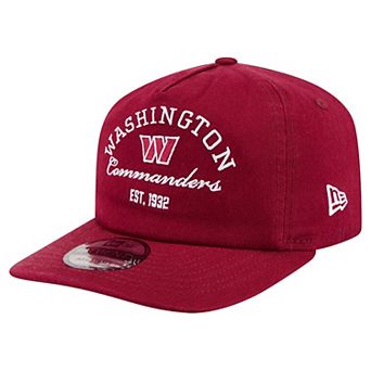 Men's New Era Burgundy Washington Commanders Stacked 19TWENTY Adjustable Hat
