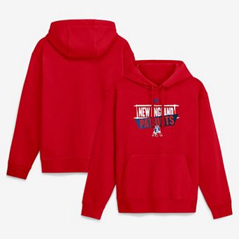 Men's Nike Red New England Patriots Rewind Club Hoodie