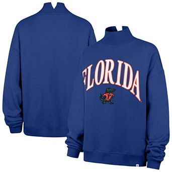 Women's '47 Royal Florida Gators Mock Neck Sweatshirt