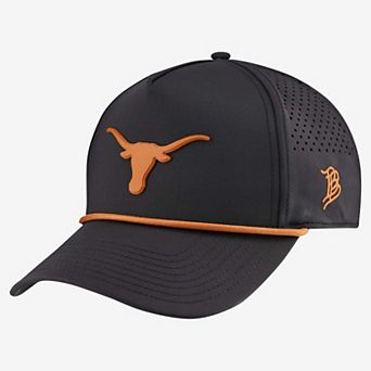 Men's Branded Bills Black Texas Longhorns Classic Adjustable Rope Hat