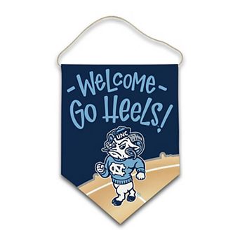 North Carolina Tar Heels Welcome Canvas Hanger