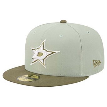 Men's New Era Sage Green/Olive Dallas Stars Color Pack 59FIFTY Fitted Hat